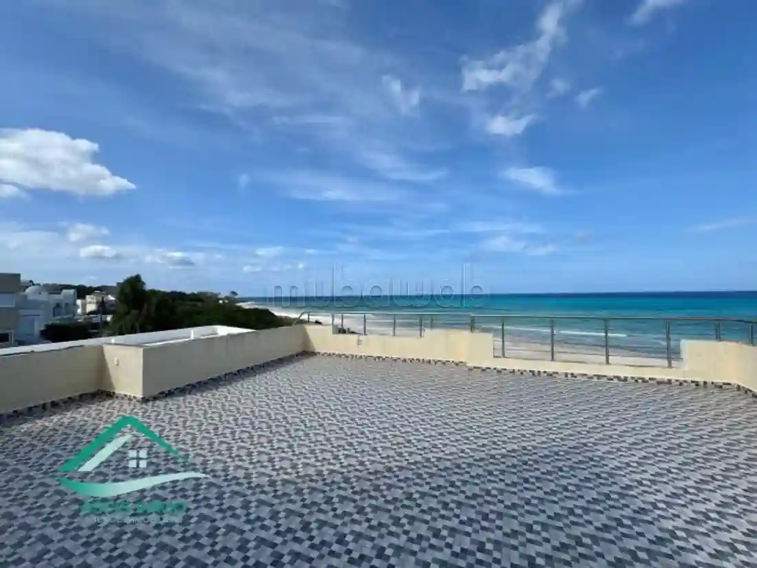 Appartement Pieds Dans L’eau Plage Ezzahra Kelibia - Vue 1
