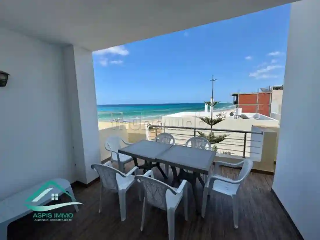 Appartement Pieds Dans L’eau Plage Ezzahra Kelibia - Vue 3