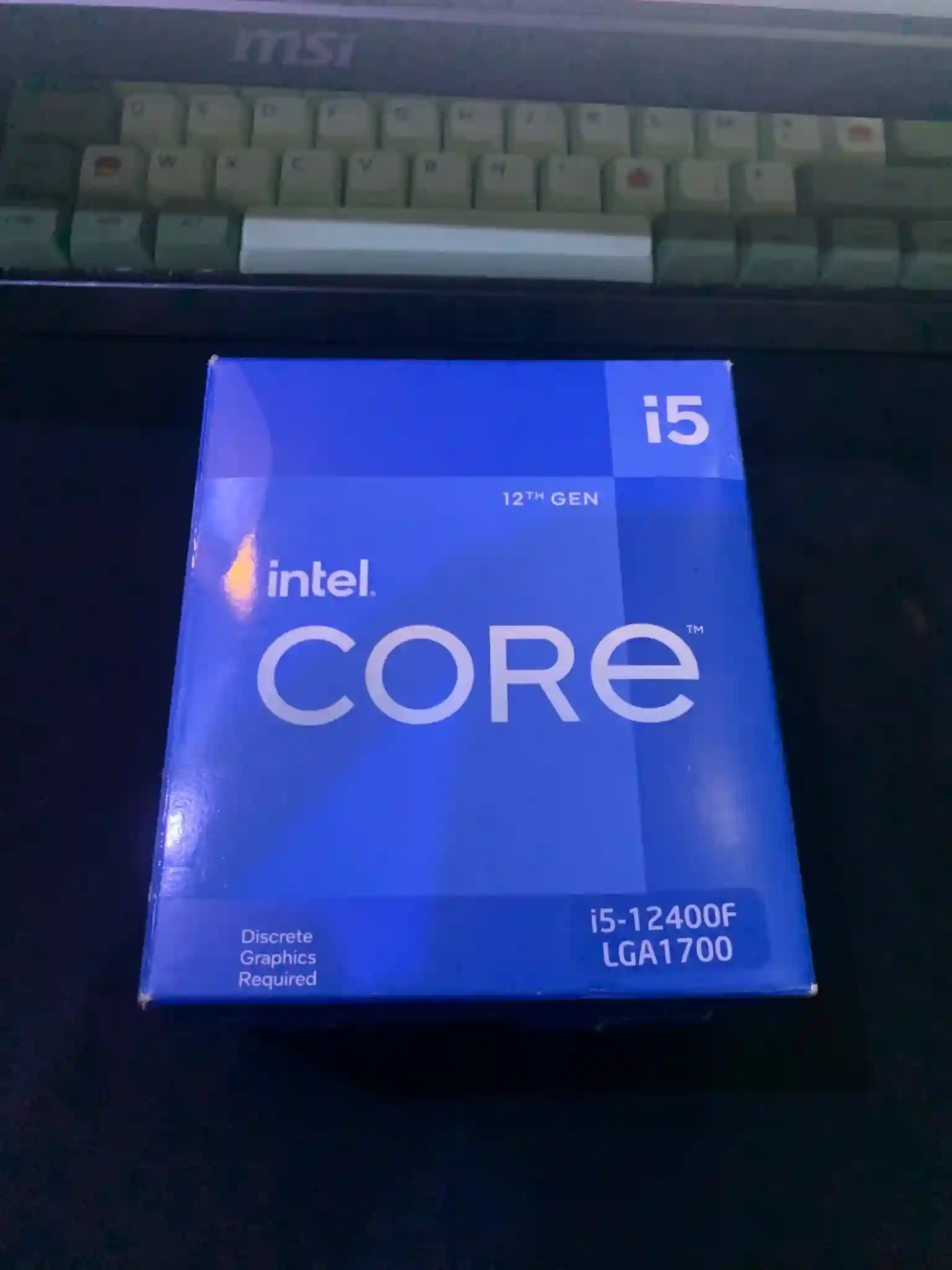 Intel Core I5 12400f - Vue 3