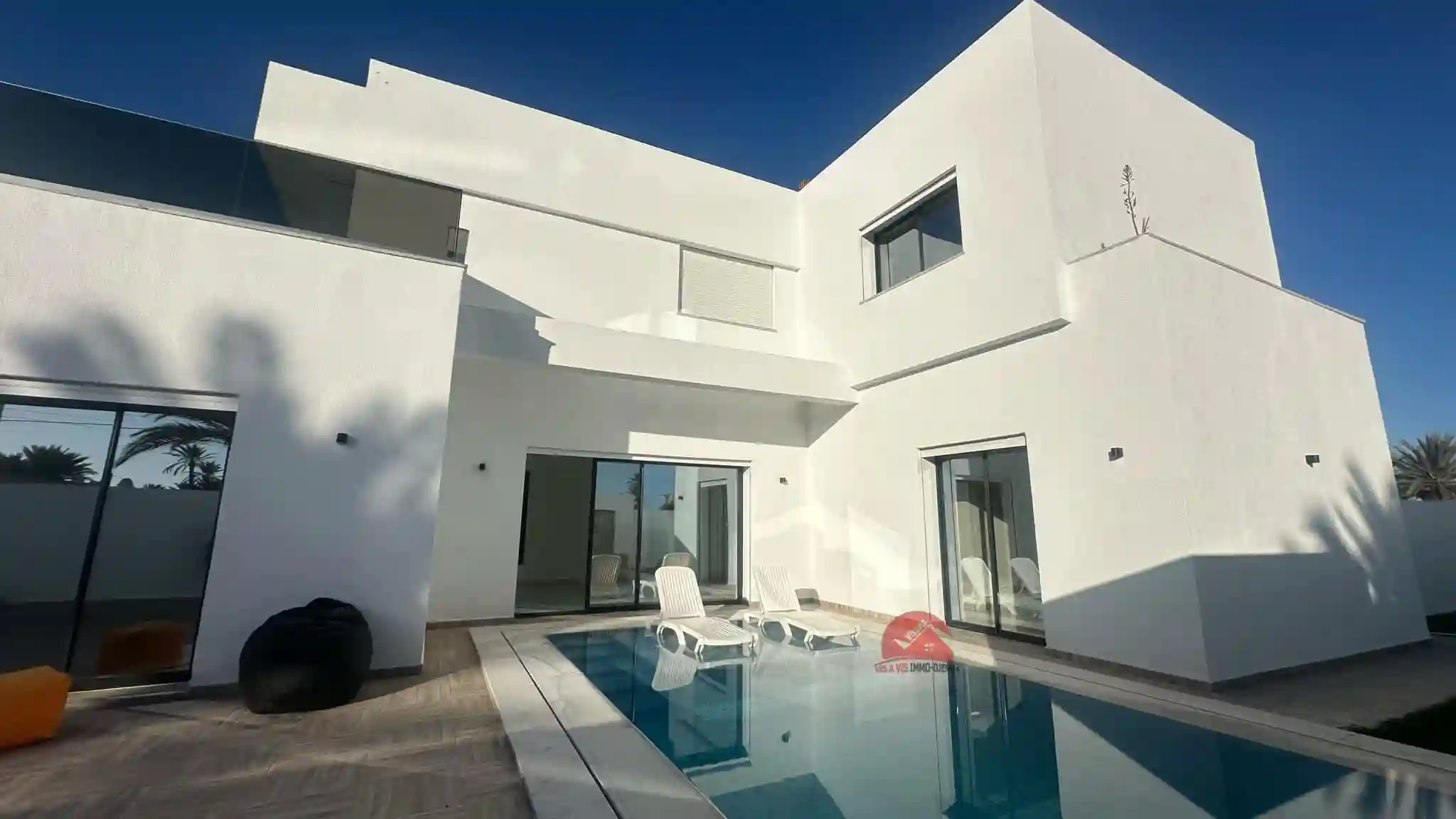 Villa Avec Piscine à Mezraya Djerba za – réf V620 - Vue 1