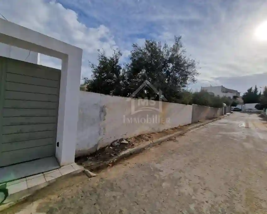 Terrain Clôturé de 658 m² à Hammamet Nord à Vendre 51355351 - Vue 2