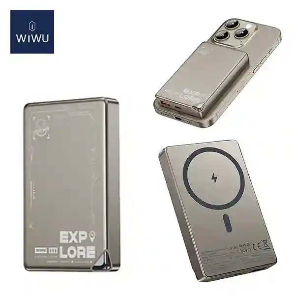 Wiwu Ultra Thin Magsafe Powerbank 10000mah 15W Wi-p020 - Vue 3