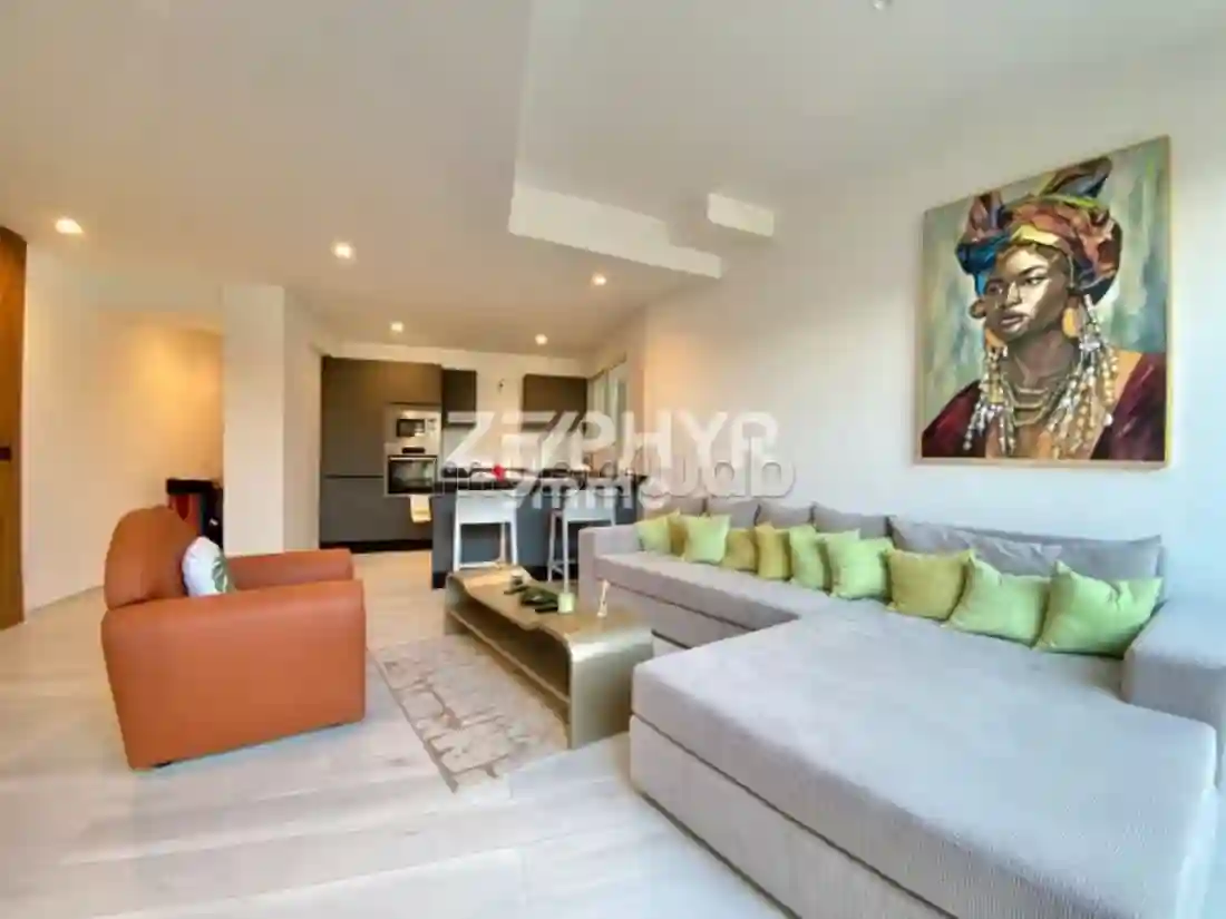 A Louer Appartement S1 Meublé à Gammarth - Vue 2