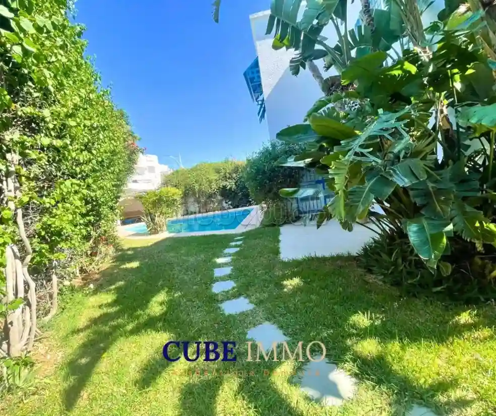 À Louer Villa au Charme Tunisien - Vue 1