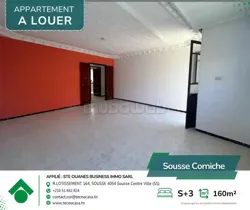 A Louer Appartement s3 Spacieux a Corniche
