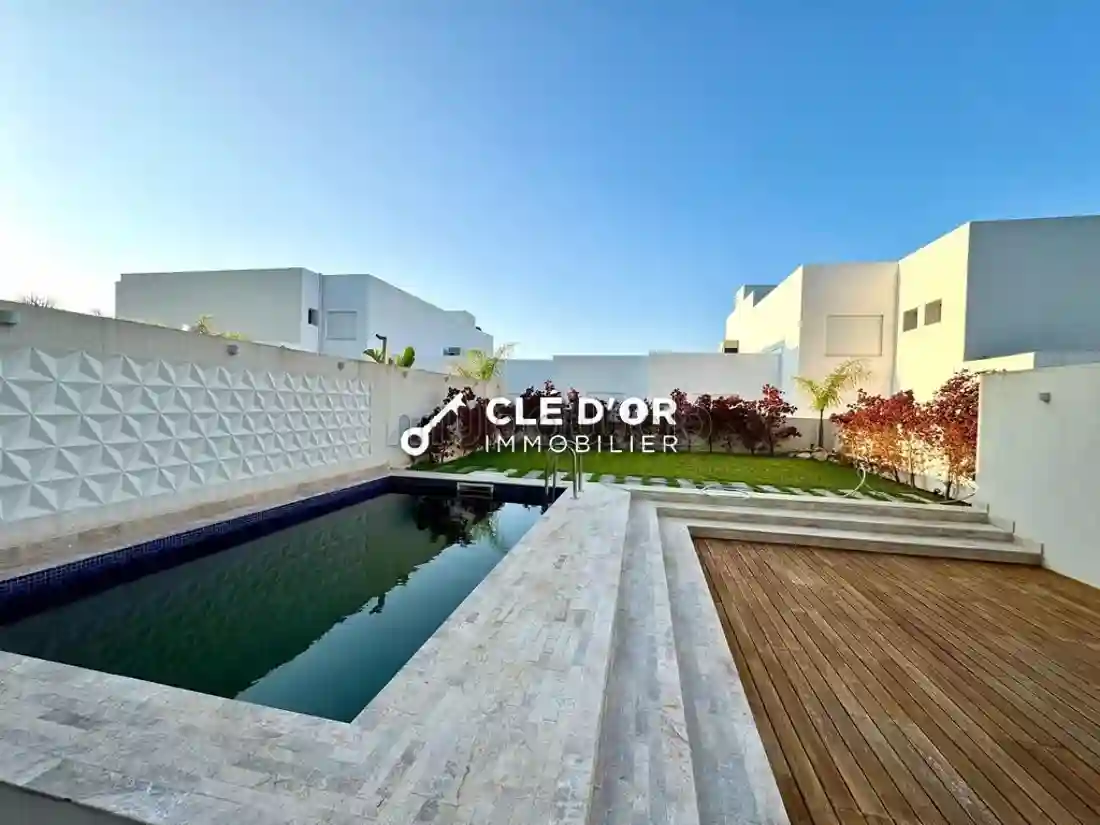 Appartement S2 Avec Piscine à Louer à Gammarth - Vue 1
