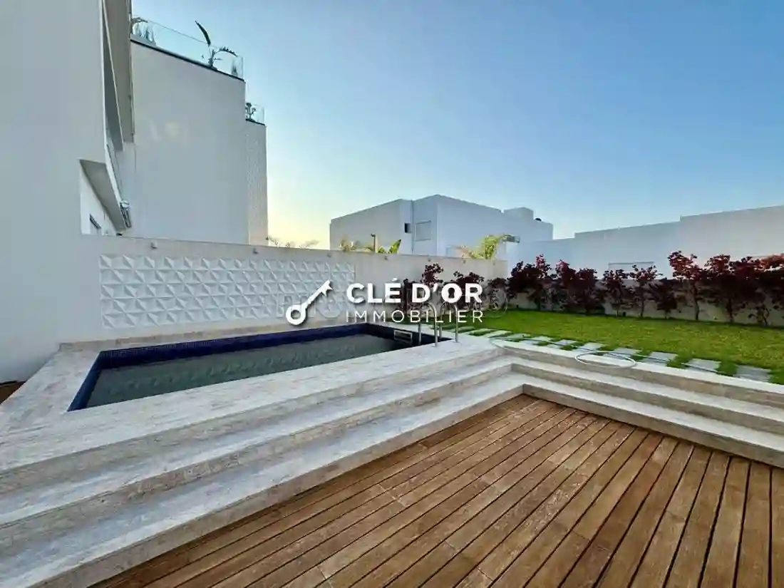 Appartement S2 Avec Piscine à Louer à Gammarth - Vue 3