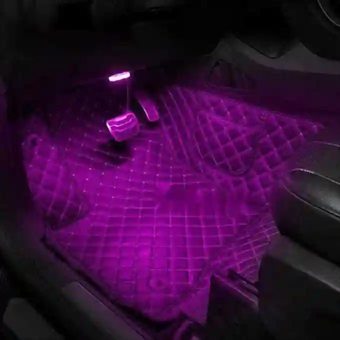 أضواء RGB داخلية تعمل باللمس عصريّة قابلة لإعادة الشحن - Vue 1