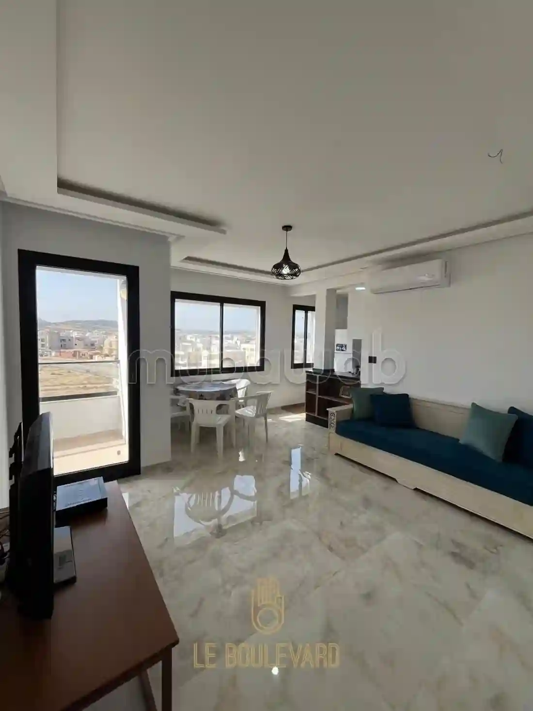 A Louer Appartement S2 Avec Piscine à AFH Mrezga - Vue 2