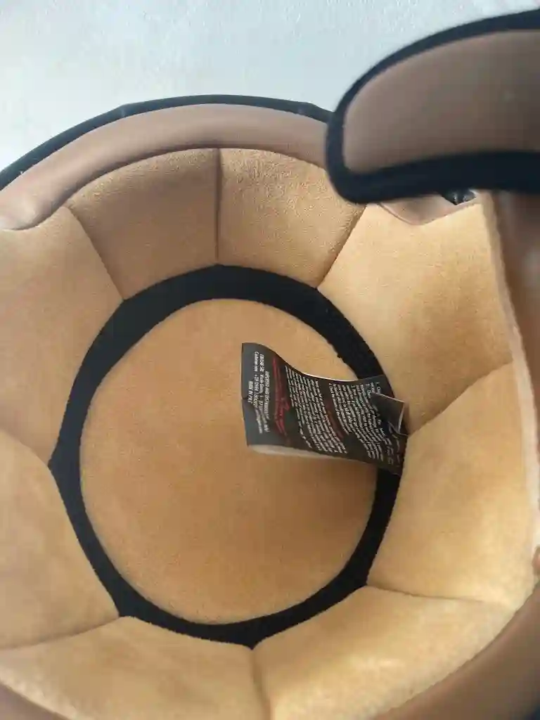Casque de Moto en Cuire Tres bon État - Vue 2