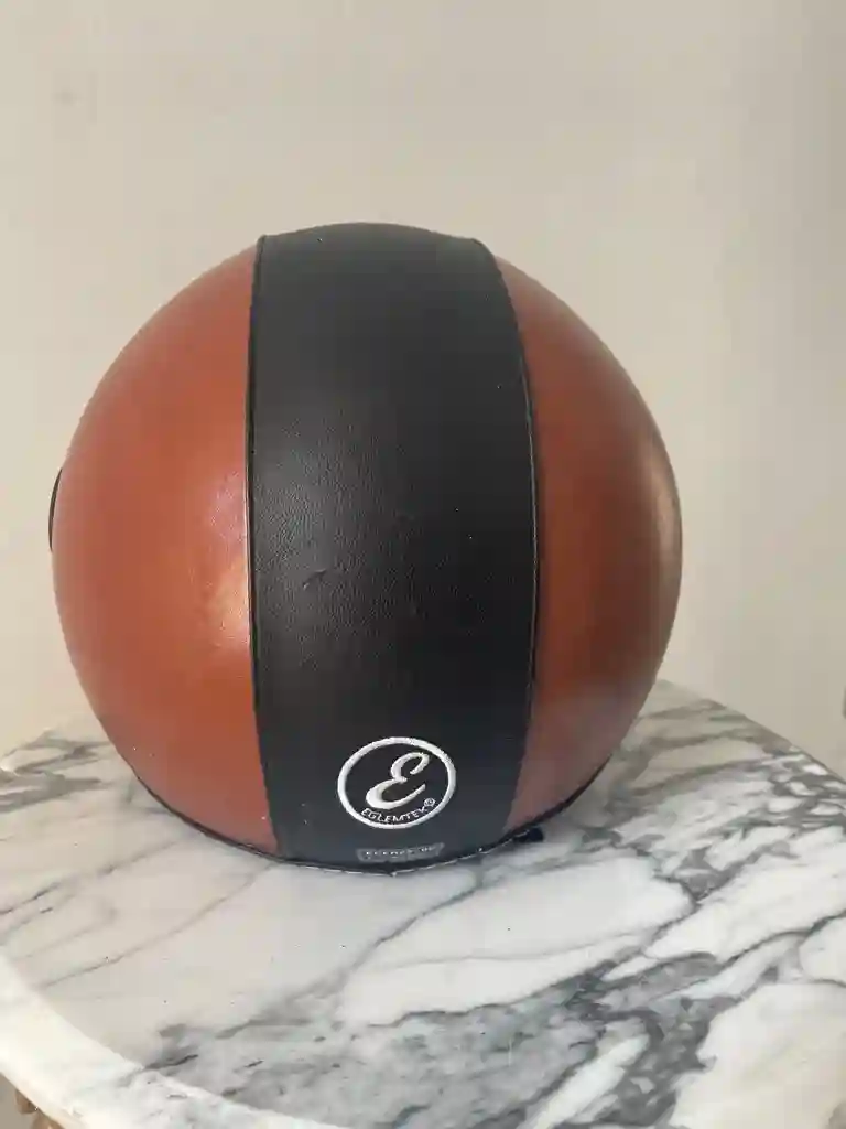 Casque de Moto en Cuire Tres bon État - Vue 5