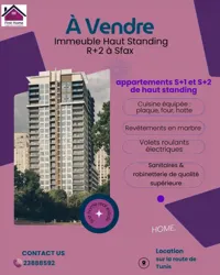 Immeuble Haut Standing r2 à Sfax à Sfax