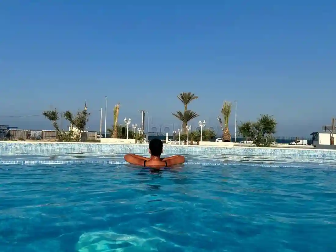 Résidence Avec Piscine Face à la Mer Zarzis - Vue 2