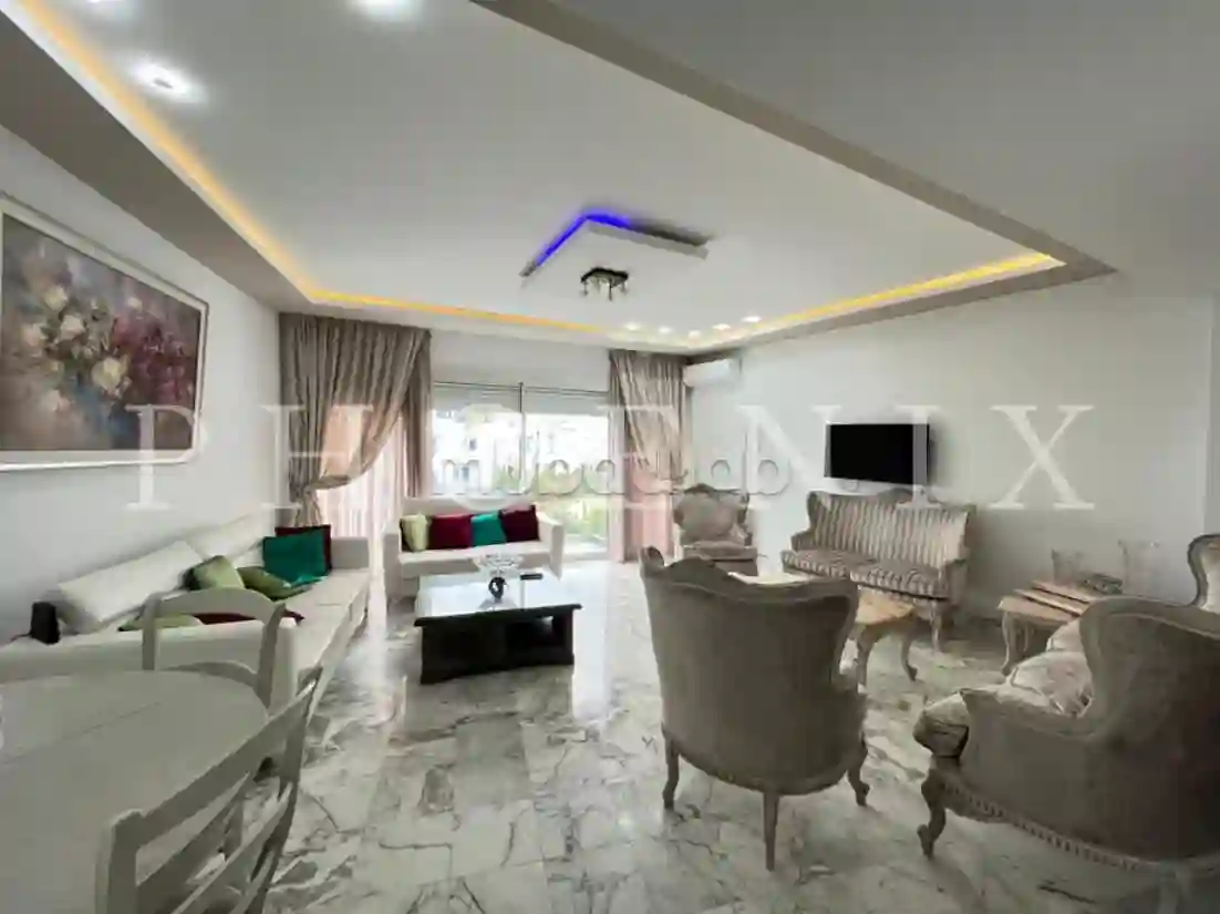 Duplex S3 Meublé vue sur mer à Gammarth