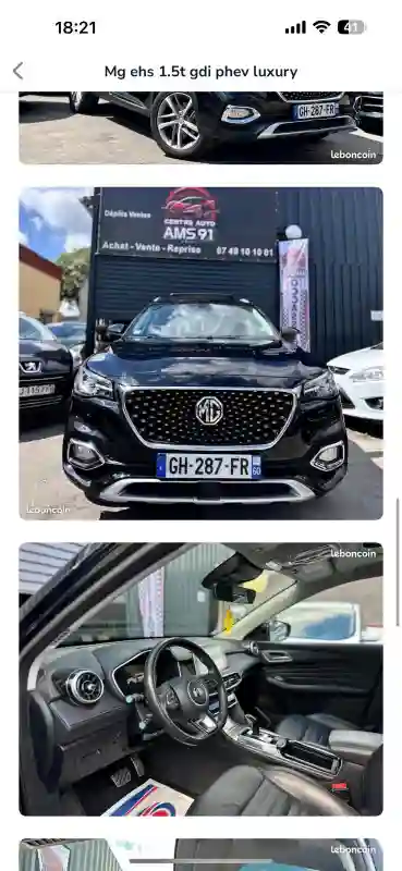 MG Autres Hybride 2022 - Vue 2