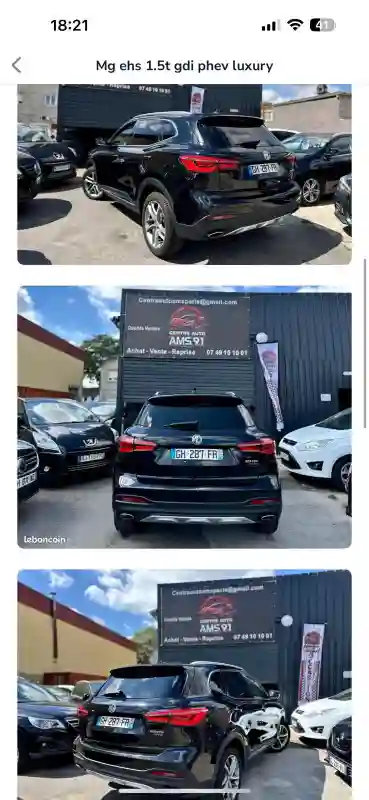 MG Autres Hybride 2022 - Vue 6