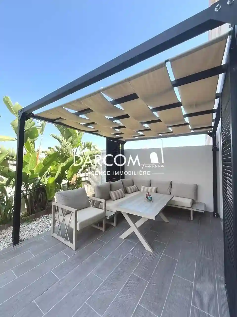 Villa Avec Piscine Soukra Parc à La Soukra - Vue 3