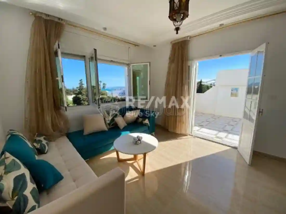 Appartement s2 Meublé vue mer à Louer Sidi Bou Sai - Vue 2