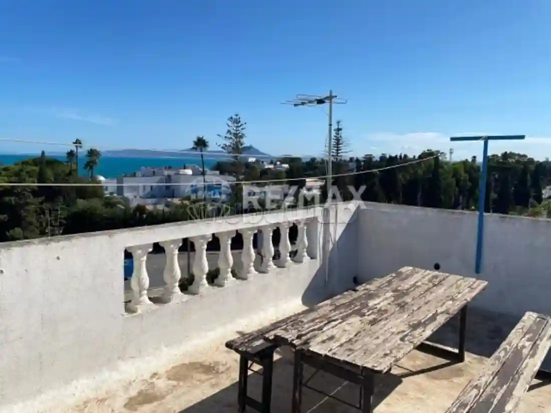 Appartement s2 Meublé vue mer à Louer Sidi Bou Sai - Vue 3