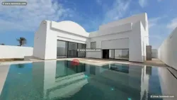 Villa Avec Piscine À Djerba Midoun ZU - RÉF V683