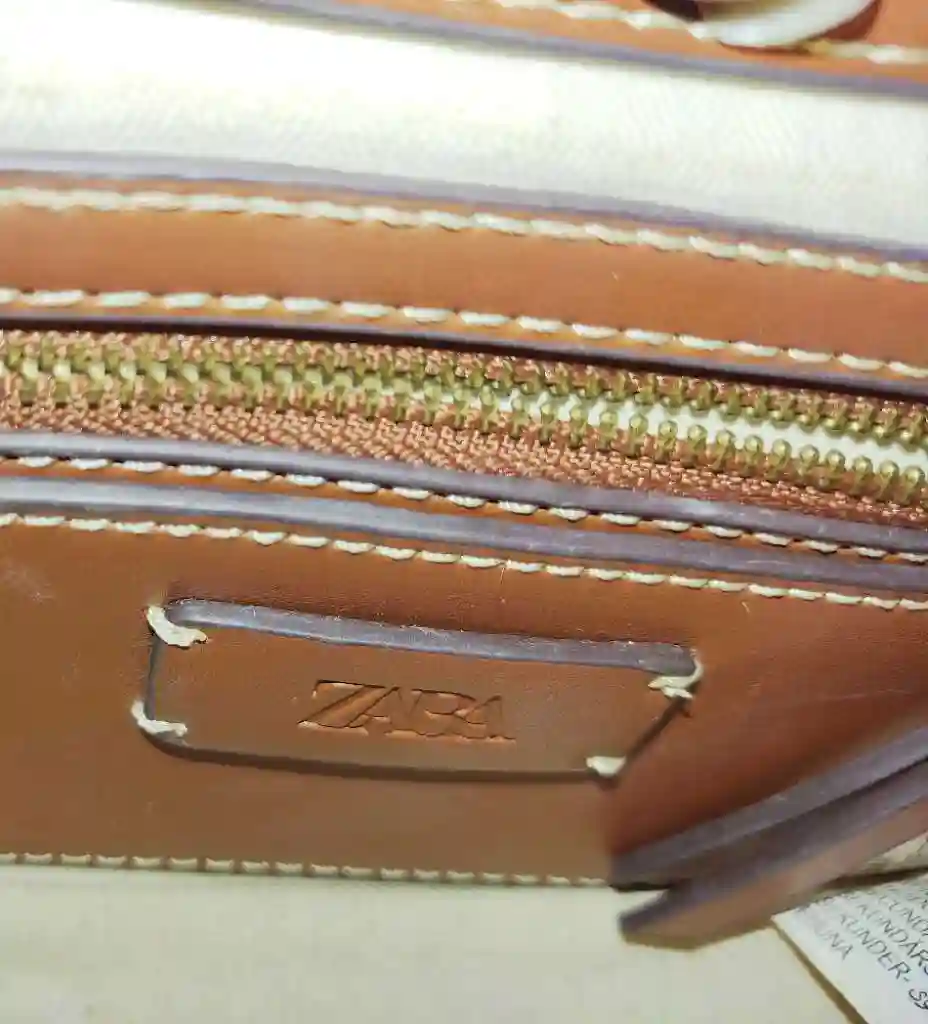 Sac Vrai Cuir Zara - Vue 1