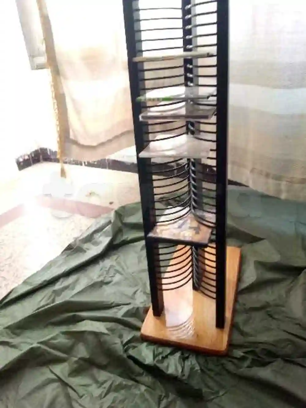 Porte CD en Bois - Vue 2