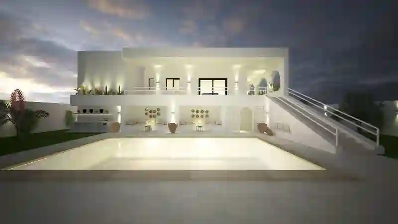 V545 Villa Paradise Hammamet sud o à Hammamet