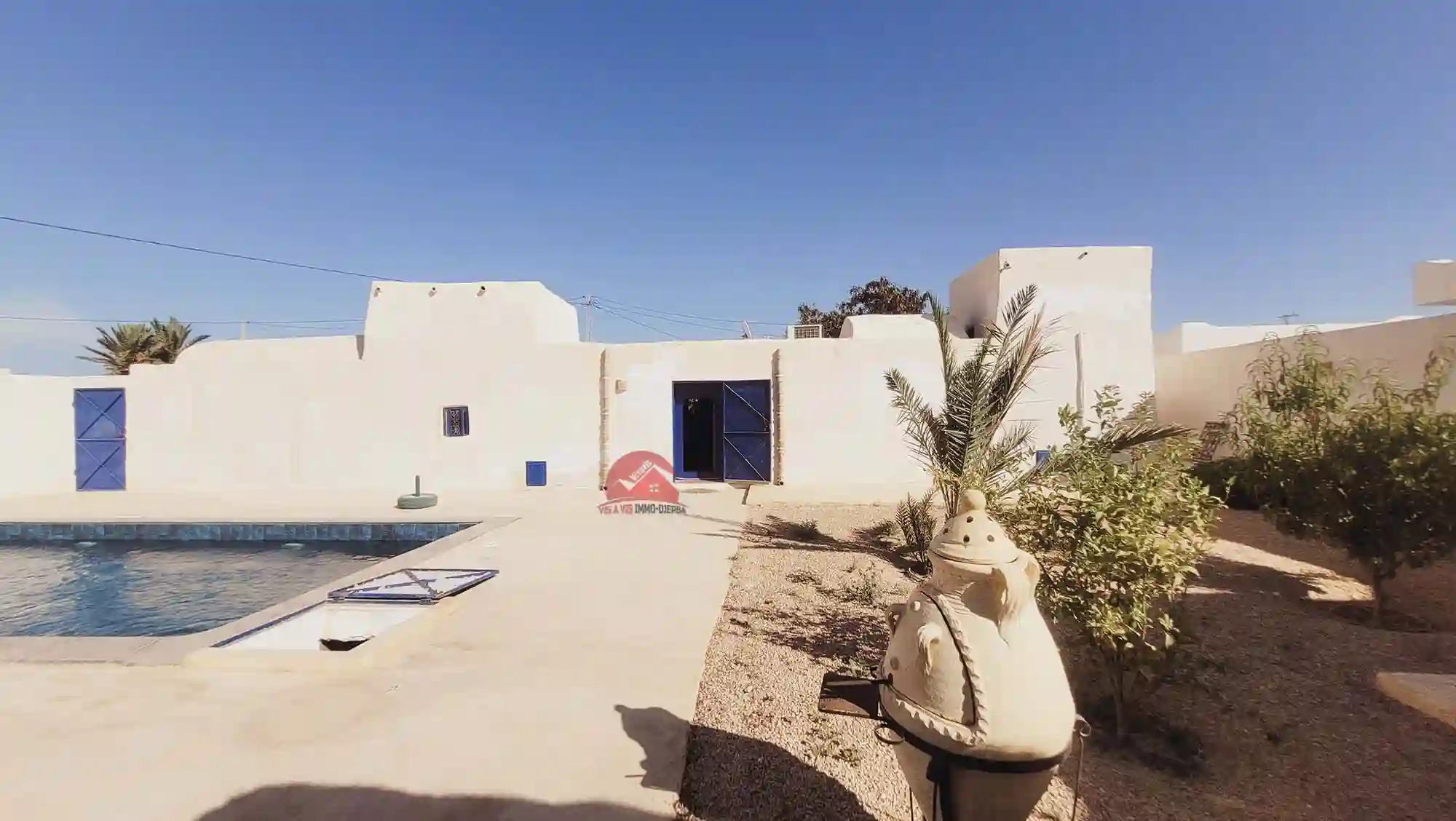 Houch Typique Djerbien à Vendre à Bazim Djerba za