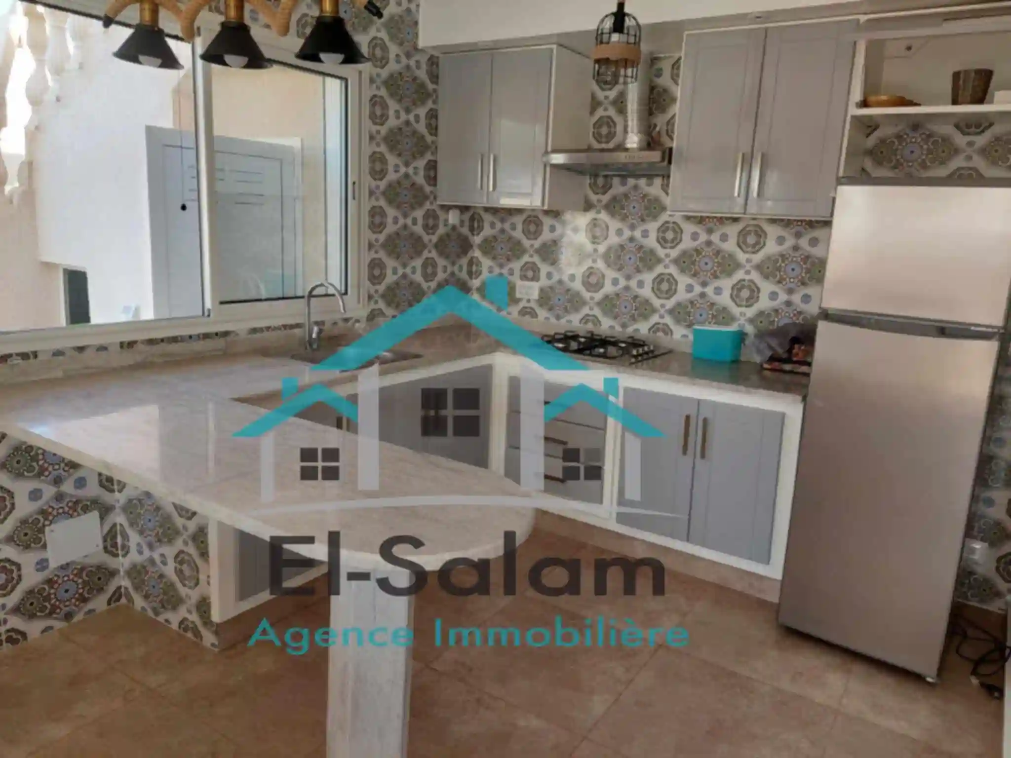 Villa Indipendante Avec Meuble à Dar Allouche - Vue 2