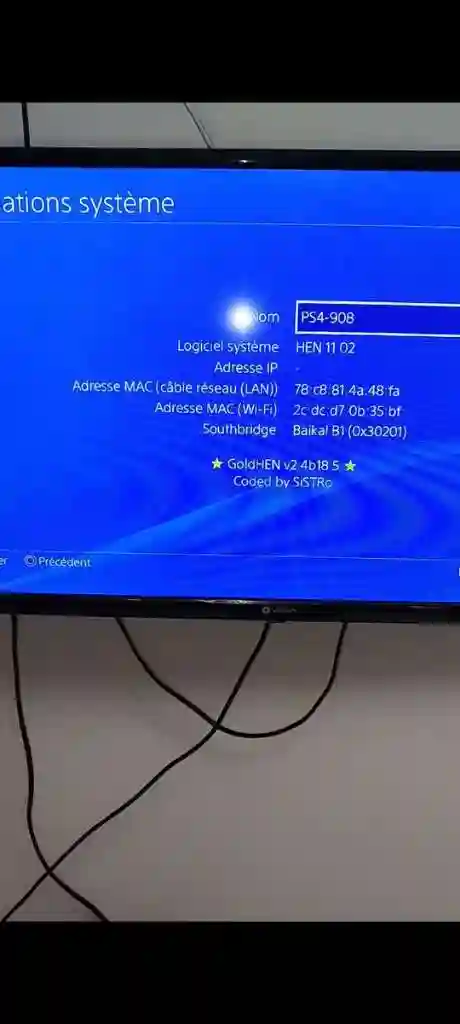 Forsa 4 ps4 Patché - Vue 2