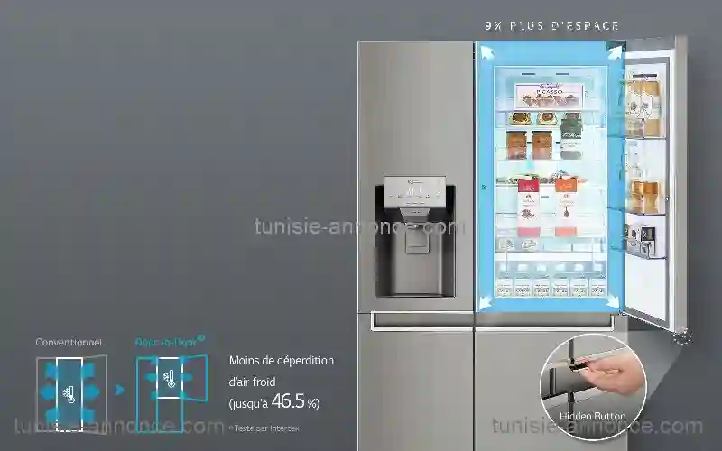 Lg Side by Side Inverter Wifi à Le Bardo - Vue 3