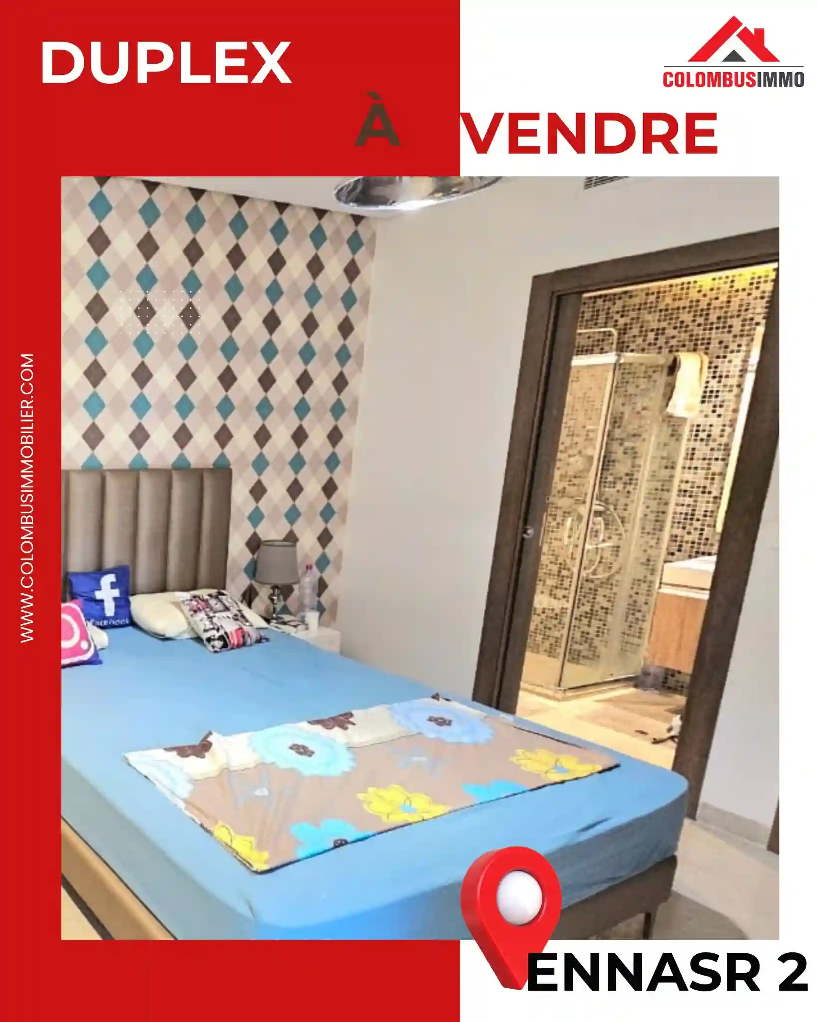 Duplex à Ennaser 2 à Cite Ennasr 2 - Vue 4