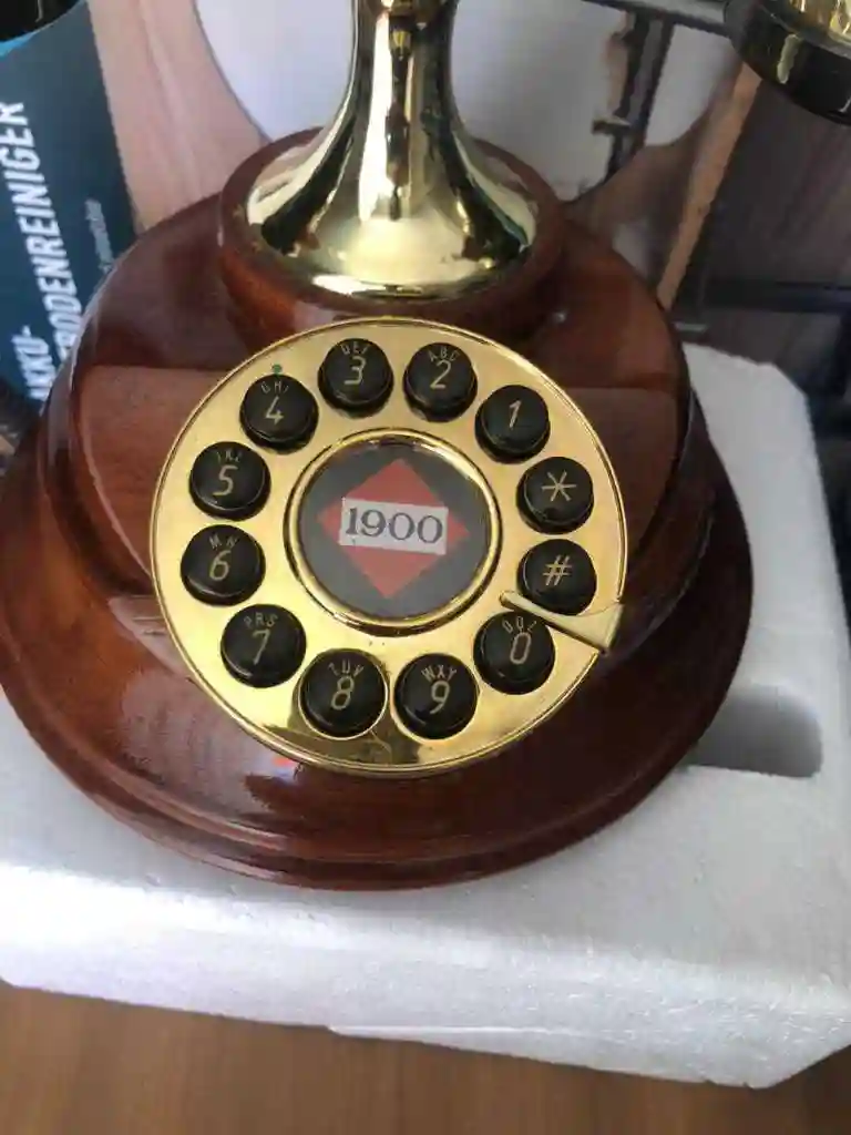 Téléphone Antique en Bois tt Neuf - Vue 3