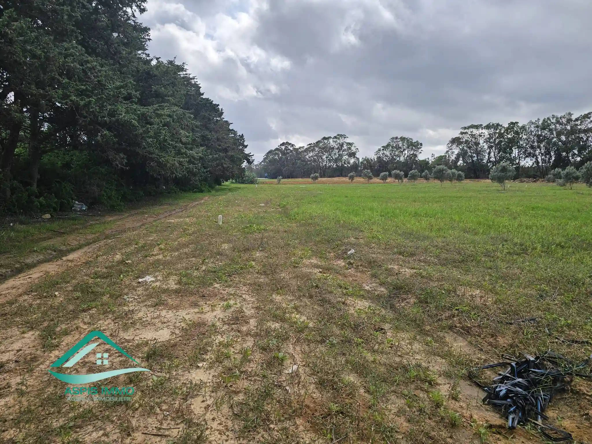 Vt955 Terrain 1000 m2 à Kerkouene à Kelibia - Vue 1