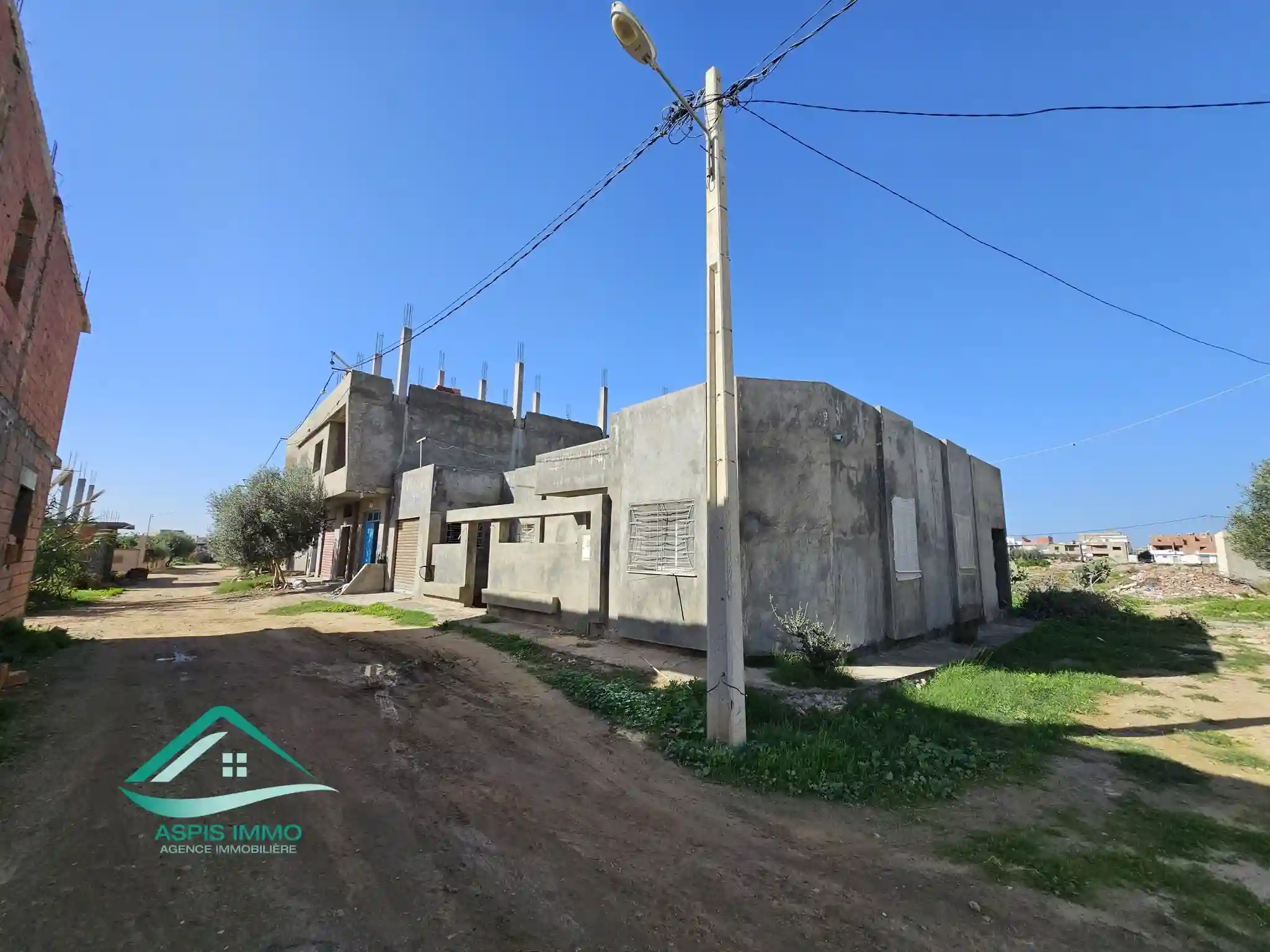 Vt963 Maison 189 m2 Inachevée à Kelibia à Kelibia - Vue 4