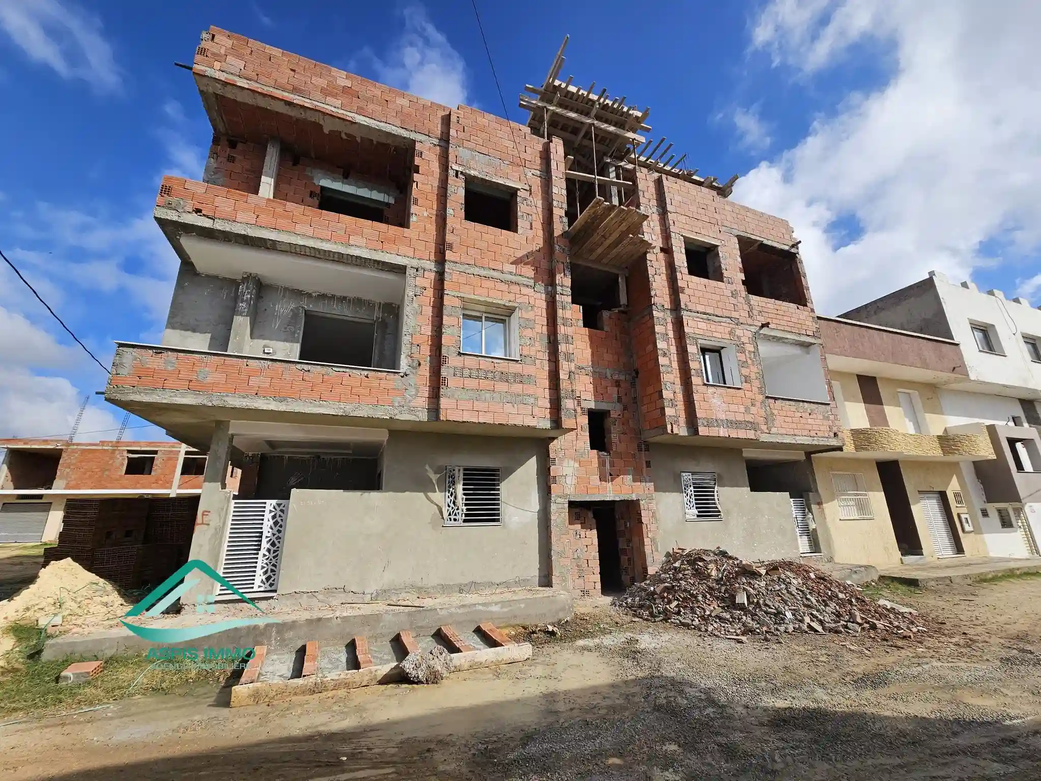 Vt964 Appartements à Cité Mirdès Kelibia à Kelibia - Vue 1