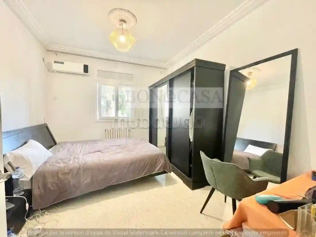 Etage de Villa S2 Meublé à Louer à la Marsa - Vue 2