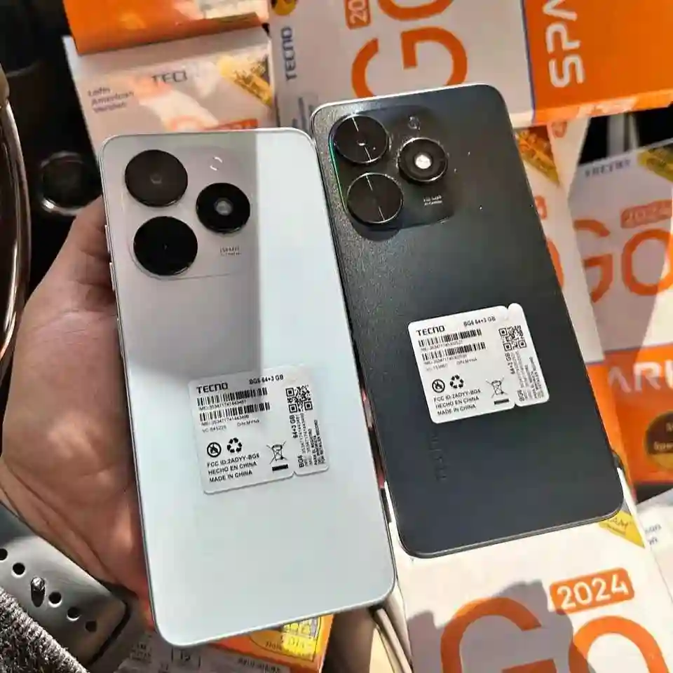 Tecno Spark Go 2024 4go64go Blanc - Téléphone Mobile - Vue 1