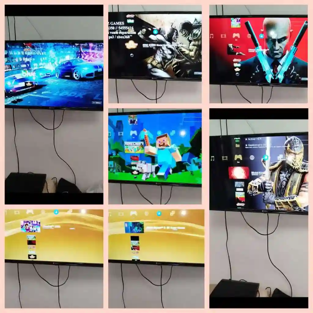 Ps3 Patché + 20 Jeux Installé - Vue 1