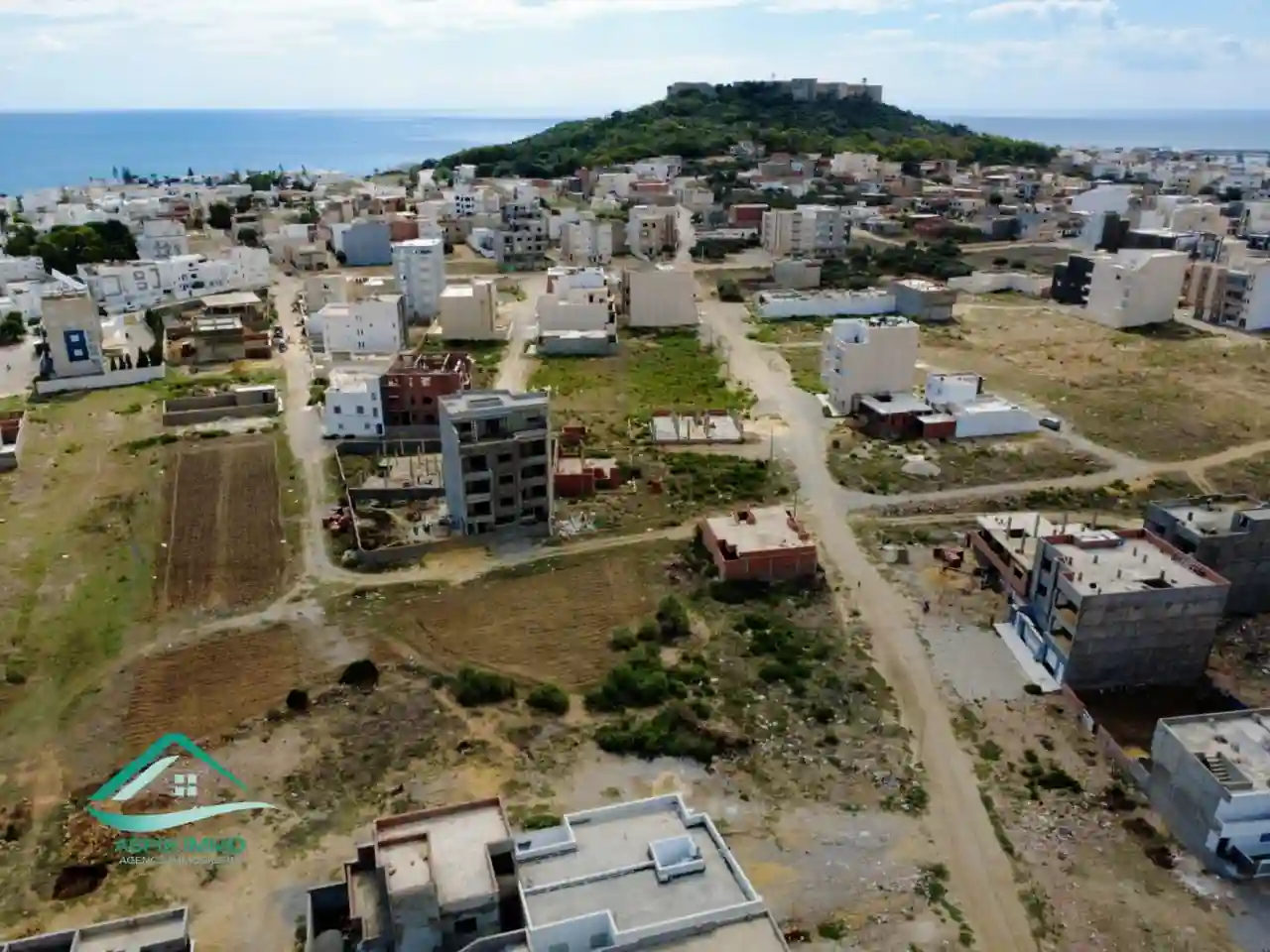 Vt958 Terrain 200 m2 à Kelibia à Kelibia - Vue 2