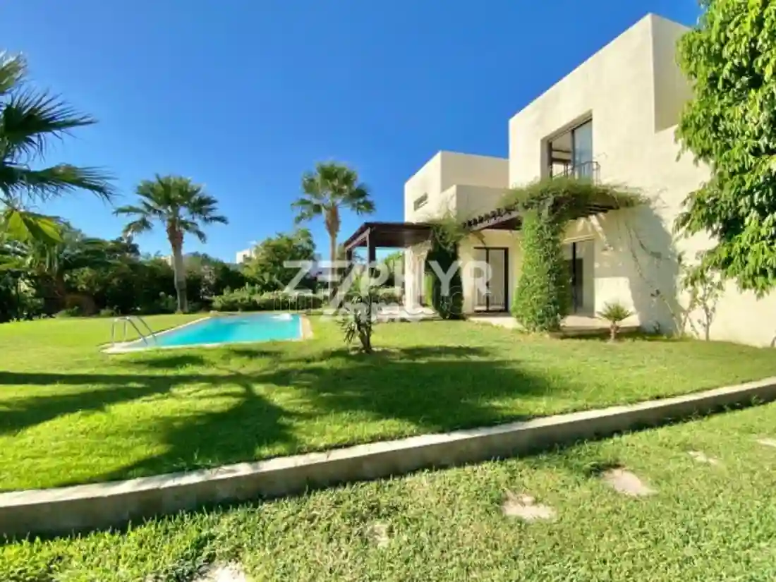 A Louer une Villa S3 Avec Piscine à Gammarth - Vue 3