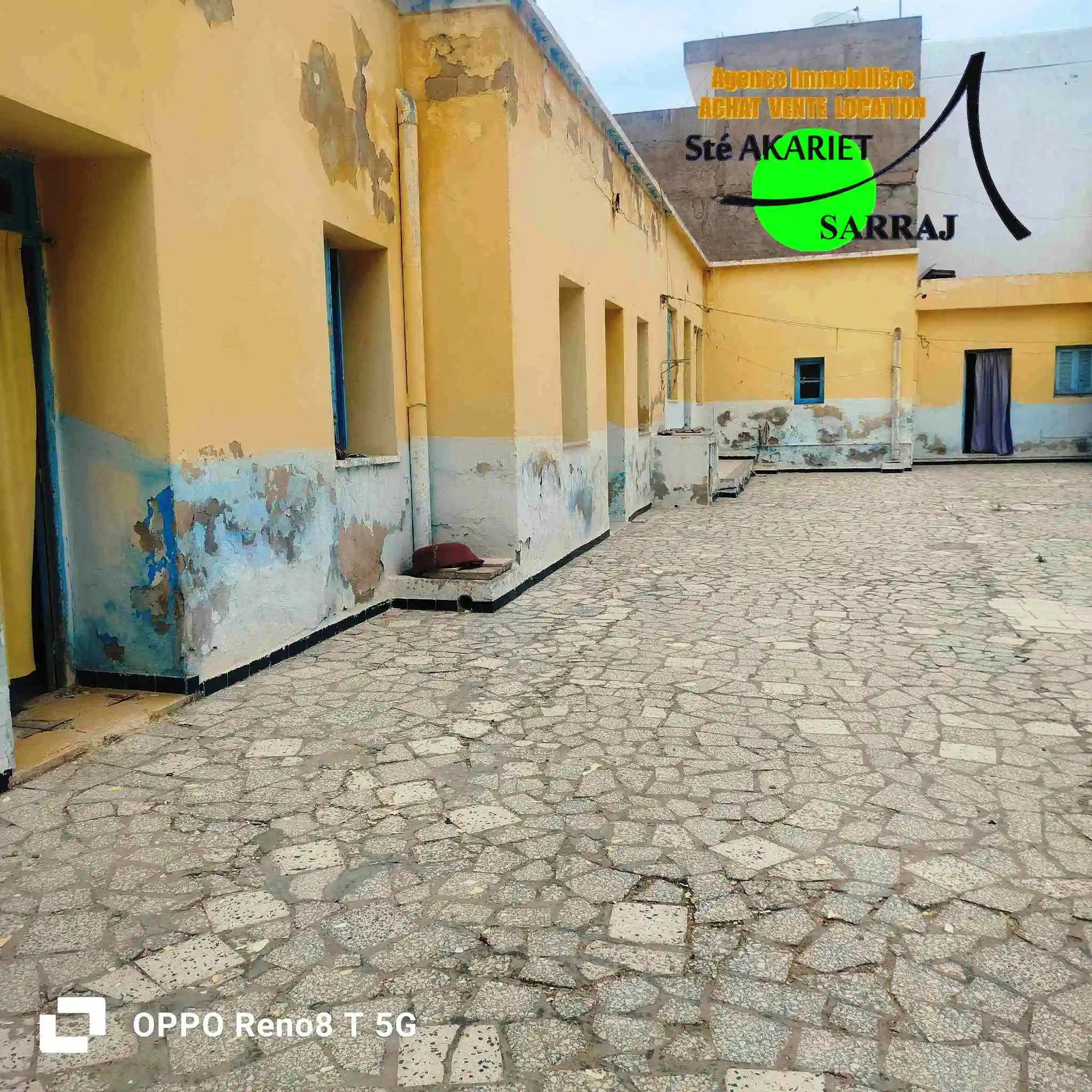 Maison à Démolir 386m Prés de Lycée Hammam Sousse à Hammam Sousse - Vue 1