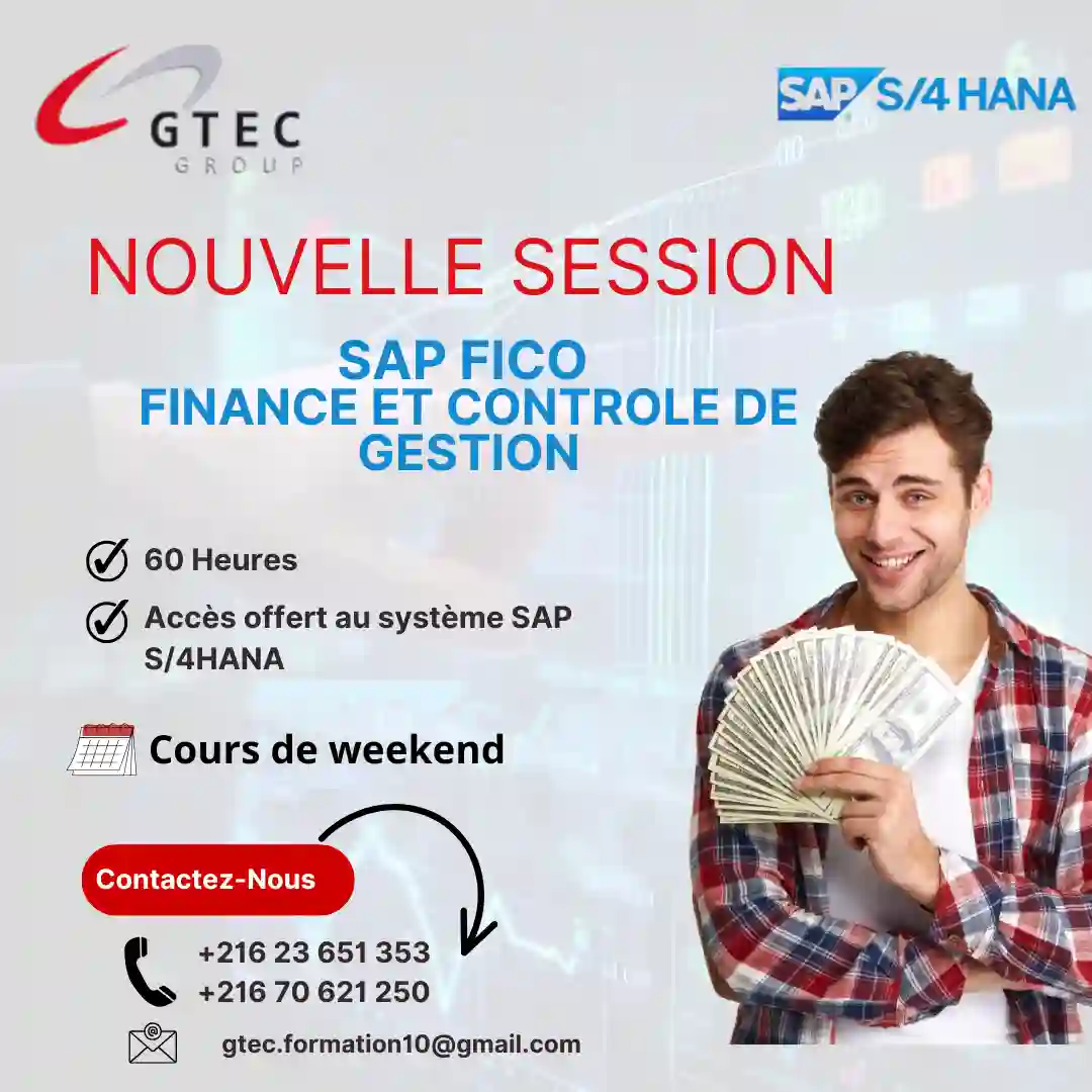 Nouvelle session — SAP FICO S/4HANA