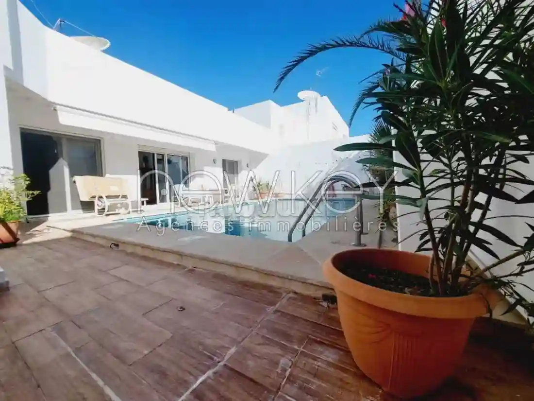 Villa s4 Avec Piscine à la Marsa - Vue 2