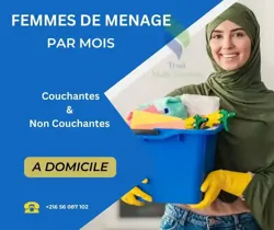 Vous Cherchez une Femme de Ménage par Mois