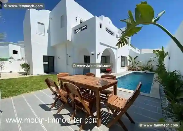 Villa Tropicale Hammamet Yasmine Av1896 - Vue 2