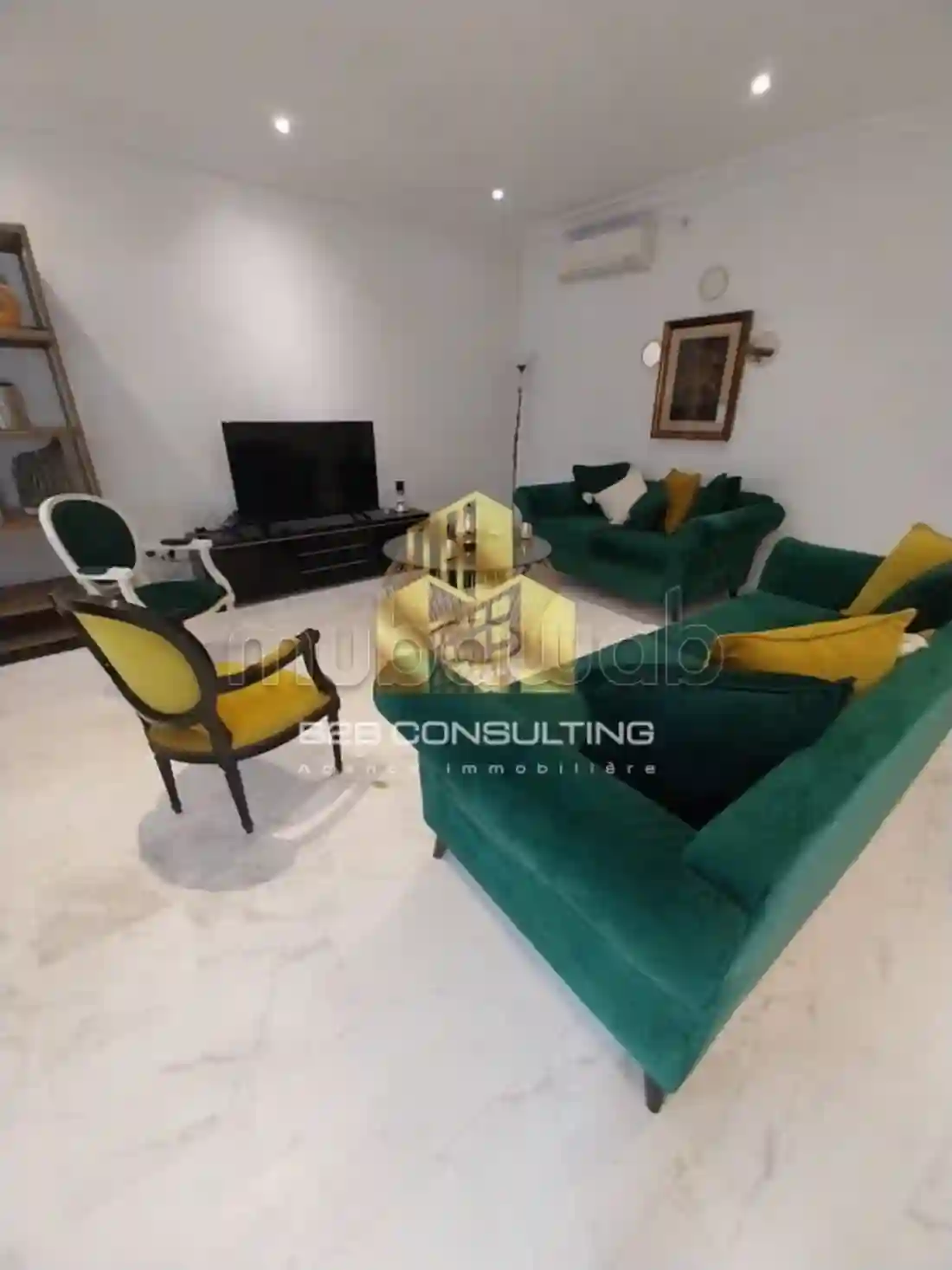 À Louer un rez de Chaussée de Villa S 3 Meublé - Vue 2