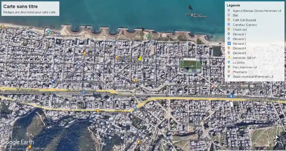 Petit Immeuble Hammam lif à Hammam Lif - Vue 1