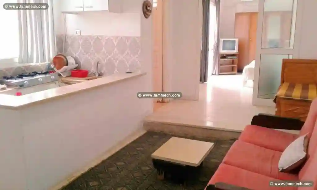 S+1 Meublé a Soukra Charge Comprises - Vue 1