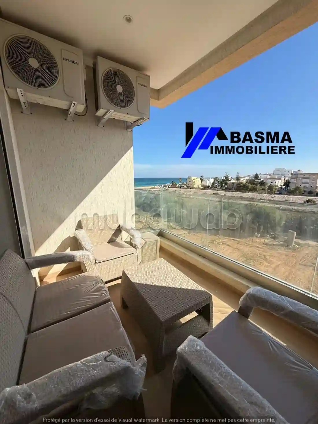 Location Un Appartement S2 à Kantaoui - Vue 2